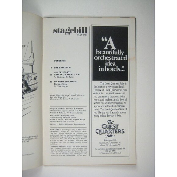 Twigs Stagebill Drury Lane Theatre George Furth Featuring Cloris Leachman 1981 - Picture 3 of 6